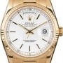 Rolex Certified  President 118238 White Dial