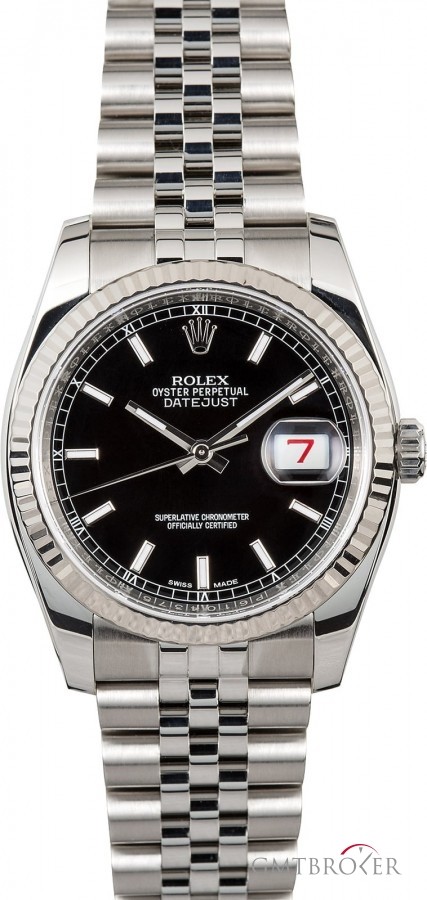 Rolex PreOwned  Datejust 116234 Black Dial 116234 836299