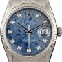 Rolex Used  Datejust 16234 Lapis Diamond Dial