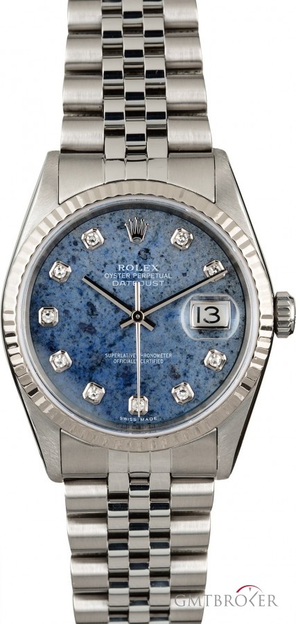 Rolex Used  Datejust 16234 Lapis Diamond Dial 16234 835246