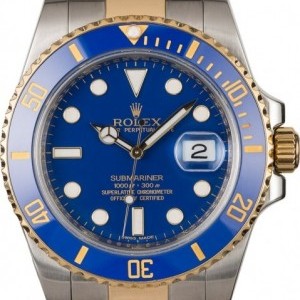 Rolex PreOwned  Submariner 116613 Blue Dial 116613LB 839383