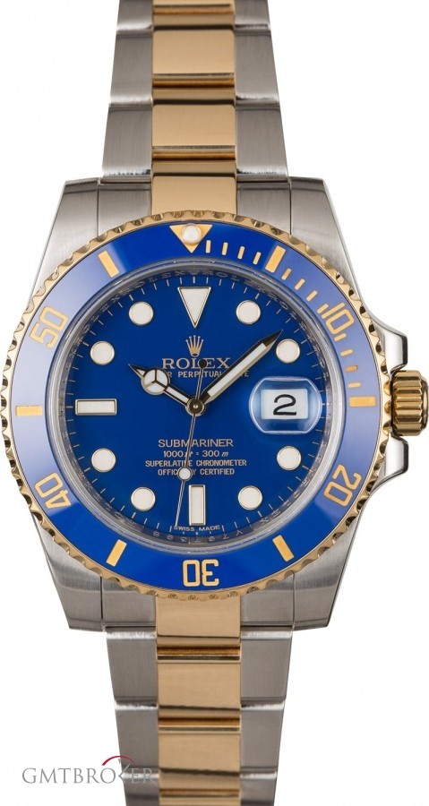 Rolex PreOwned  Submariner 116613 Blue Dial 116613LB 839383