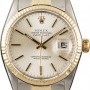 Rolex Used  Datejust 16013 Silver Dial Two Tone