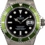 Rolex Submariner 16610V Kermit Green Anniversary Bezel