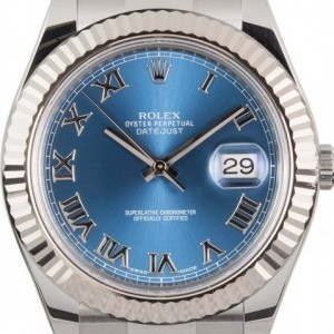 Rolex Datejust II 116334 Roman Blue Dial 116334 733181