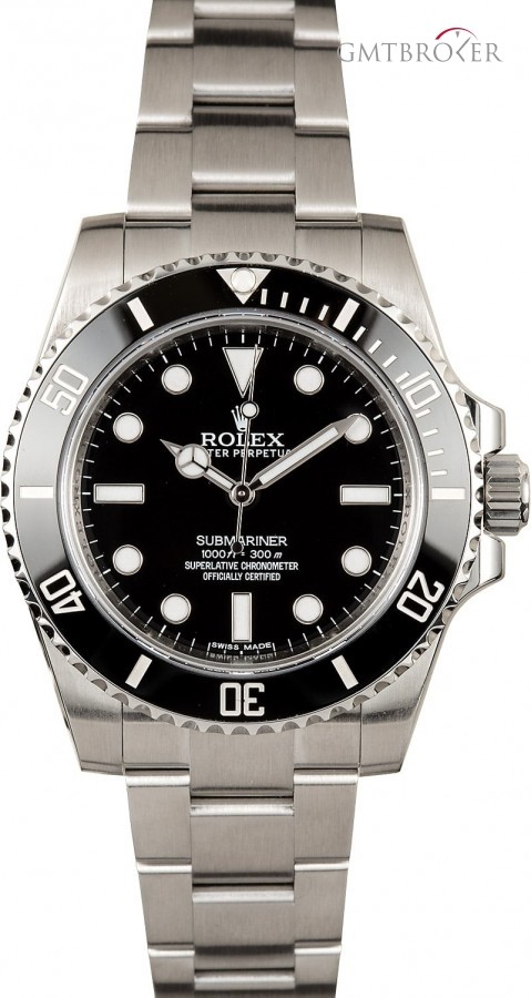 Rolex Mens  Submariner 114060 Ceramic Bezel 114060 842903