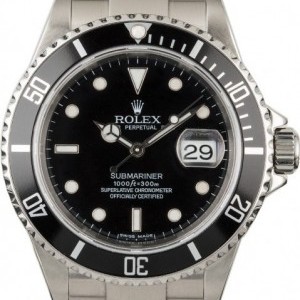 Rolex Used  Submariner 16610 Steel Diving Watch Watch 845095