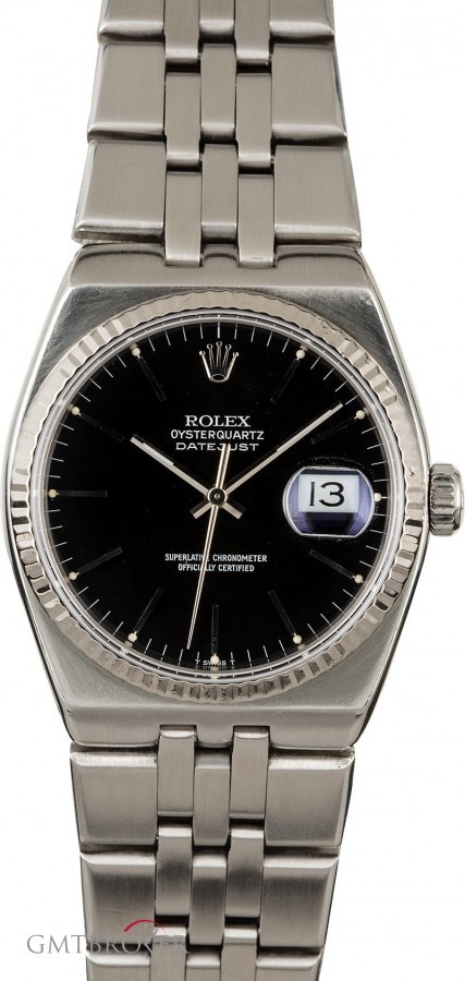 Rolex Datejust Oysterquartz 17014 Black Dial 17014 834442
