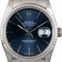 Rolex Datejust 16220 Blue Index Dial