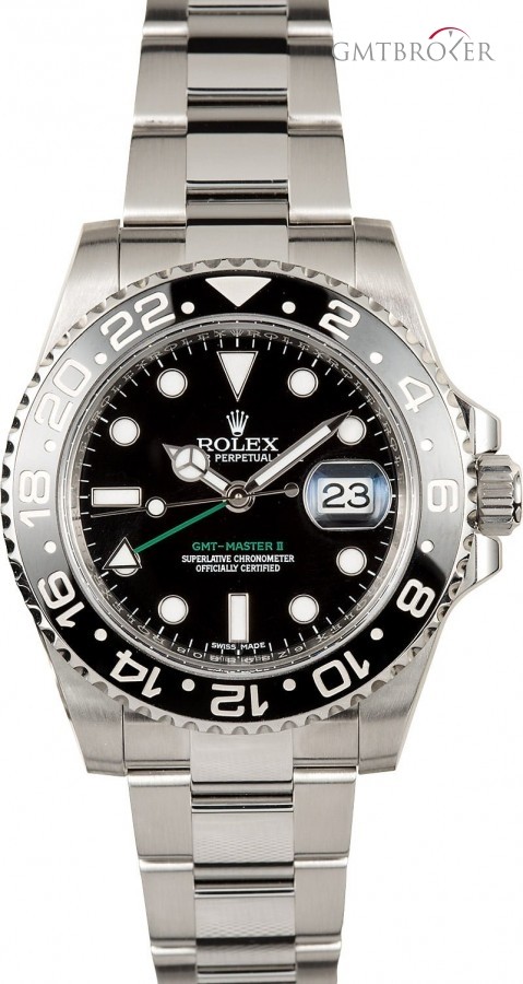Rolex PreOwned  GMT-Master II Ref 116710 Black Ceramic M Model 853502