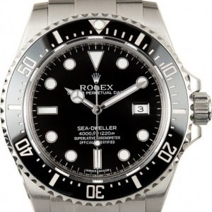 Rolex Mens  Sea-Dweller 116600 Black Ceramic Bezel 116600 801051