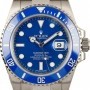 Rolex Submariner 116619 White Gold Ceramic Blue Bezel