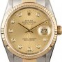Rolex Used  Datejust 16233 Diamond Dial