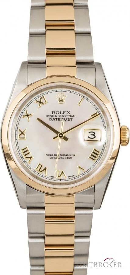 Rolex Datejust 16233 Mother of Pearl Roman Dial 16233 854294
