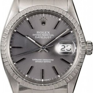 Rolex Pre-Owned  Datejust 16030 Slate Dial Dial 772433