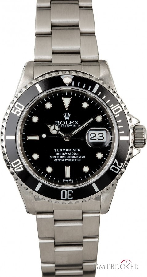 Rolex PreOwned  Submariner 16610 Stainless Steel Watch Watch 832841