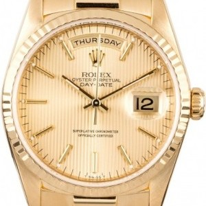 Rolex PreOwned  President 18238 Tapestry Dial 18238 829367