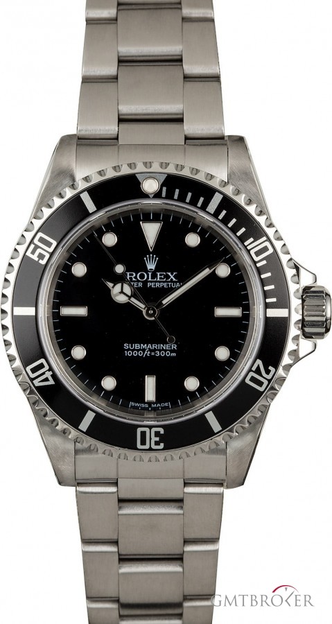 Rolex Submariner 14060 No Date Certified Certified 835606