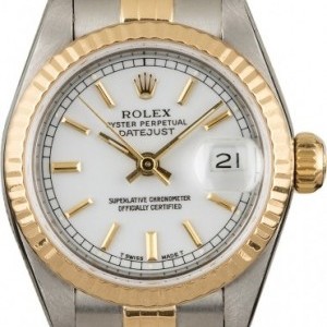 Rolex Datejust 69173 White Index Dial Dial 843934