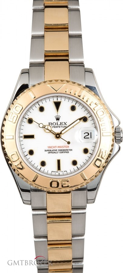 Rolex Yacht-Master 35MM 168623 White Dial 168623 834919