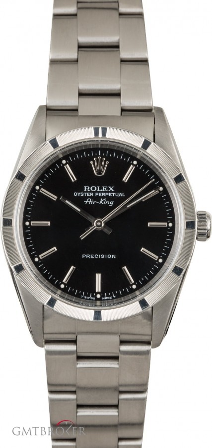 Rolex Used  Air-King 14010 Black Index Dial 14010 849185