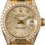 Rolex Ladies  Diamond President 69158