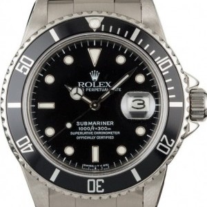 Rolex Submariner 16800 White Gold Surrounds Surrounds 844084
