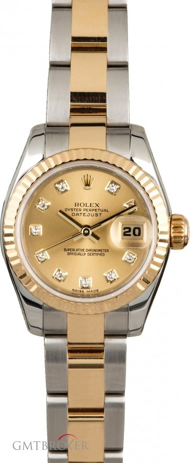 Rolex Used  Datejust 179173 Diamond Dial 179173 831482