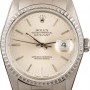 Rolex PreOwned  Datejust 16220 Silver Dial
