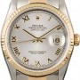 Rolex Datejust 16233 Two Tone with Rhodium Dial