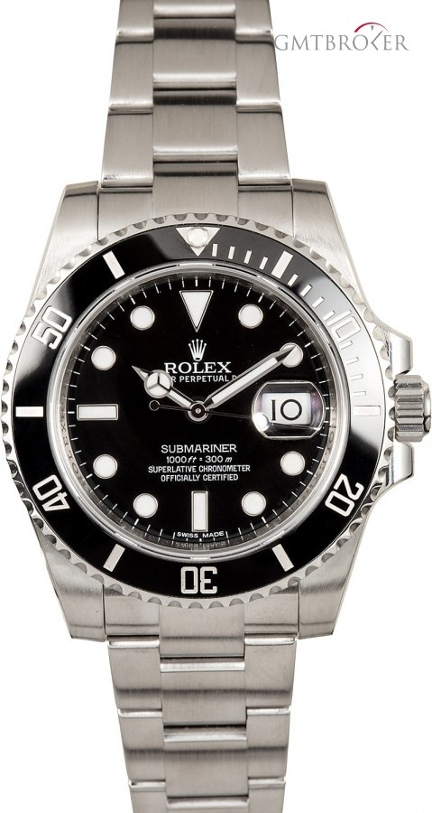 Rolex Submariner 116610 Divers Time Lapse Bezel 116610LN 767287