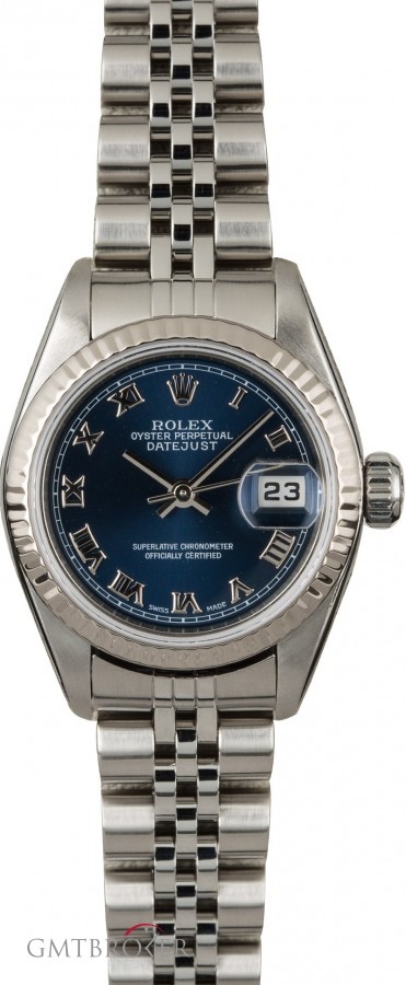 Rolex Used  Datejust 79174 Blue Dial 79174 836695