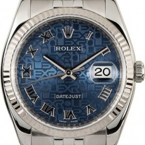 Rolex PreOwned  Datejust 116234 Blue Jubilee Dial 116234 854537