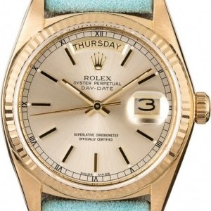 Rolex Day-Date 18078 Leather Strap Strap 814877