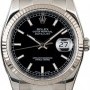 Rolex Datejust 116234 Black Dial with Roulette Date