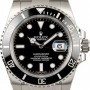 Rolex Mens  Submariner 116610 Black Ceramic Model