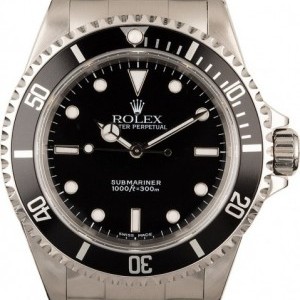 Rolex PreOwned  Submariner 14060 Black Luminous Dial Dial 837607