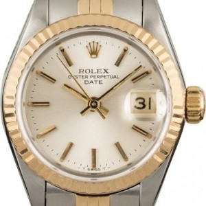 Rolex Used  Lady Datejust 69173 Silver Dial Dial 838231