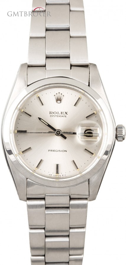 Rolex OysterDate 6694 Silver Index Dial Dial 834451
