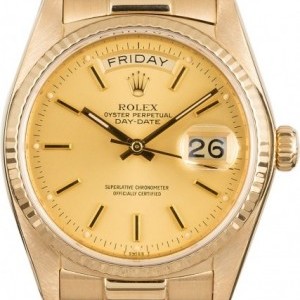 Rolex Day-Date 18038 Champagne Dial President 18038 852293