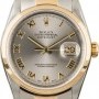 Rolex PreOwned  Datejust 16203 Rhodium Dial