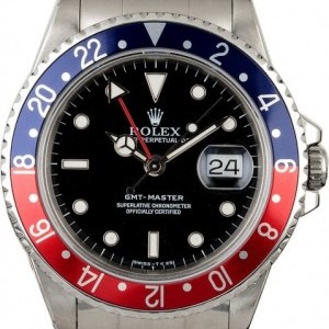 Rolex Mens Used  GMT-Master 16700 Pepsi Insert 16700 832352