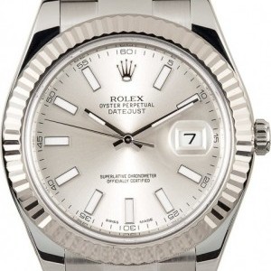 Rolex Datejust II 116334 Silver Index Dial Dial 744981
