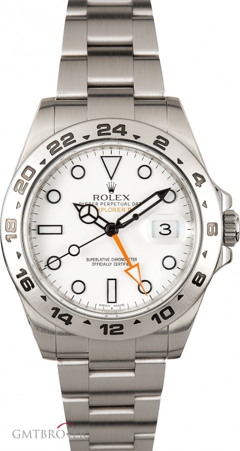 Rolex Certified  Explorer II Ref 216570 White Polar Dial Dial 847460