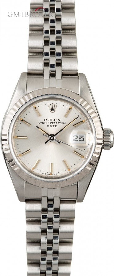 Rolex Ladies Datejust 69174 Silver Dial 69174 819989