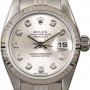 Rolex Ladies Datejust 79174 Silver Diamond Dial