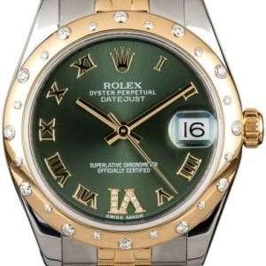 Rolex PreOwned  Datejust 178343 Olive Green Dial 178343 834874