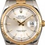 Rolex Pre Owned  Datejust 116233 Silver Dial Mens Watch