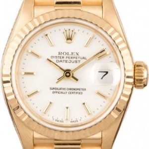Rolex Datejust 69178 White Index Dial Dial 828476