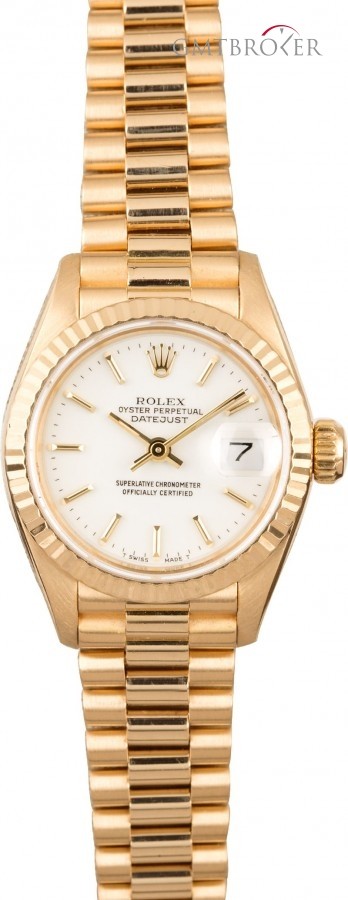 Rolex Datejust 69178 White Index Dial Dial 828476